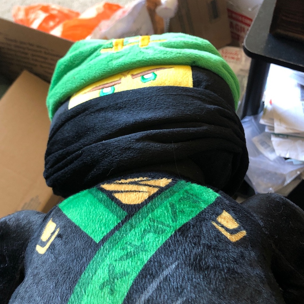 Lego Ninjago black and green